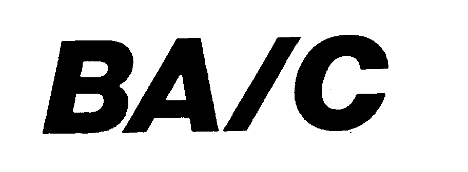 Trademark Logo BA/C