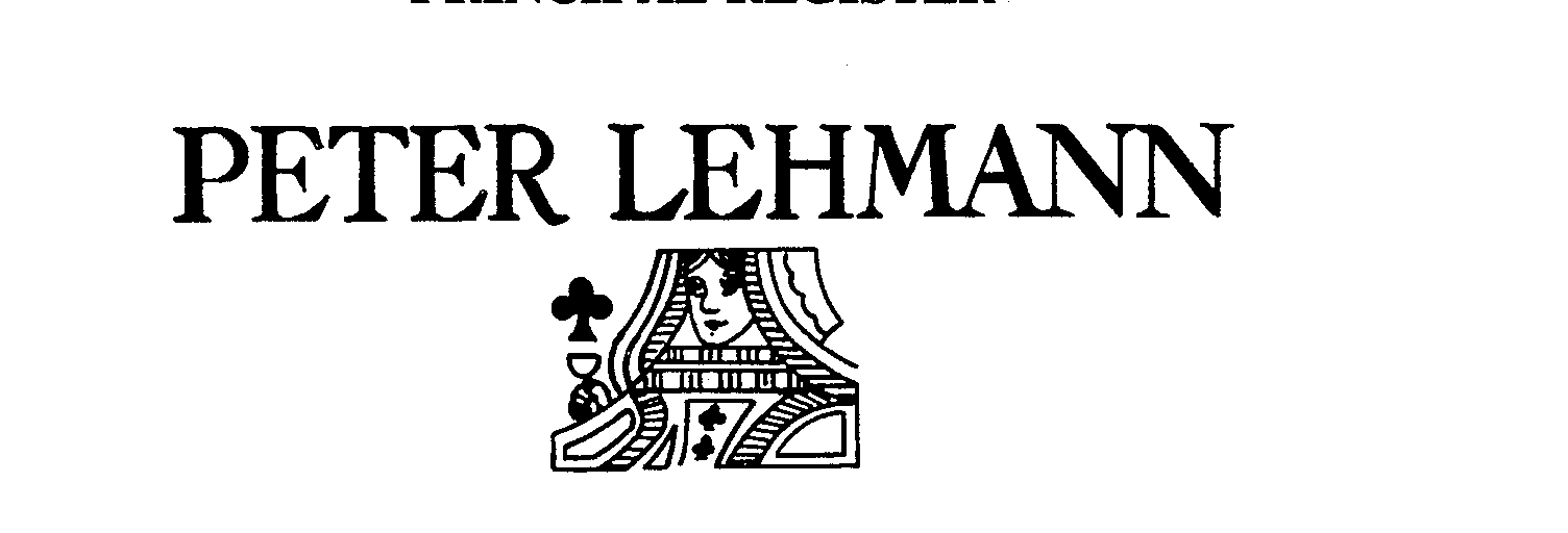  PETER LEHMANN