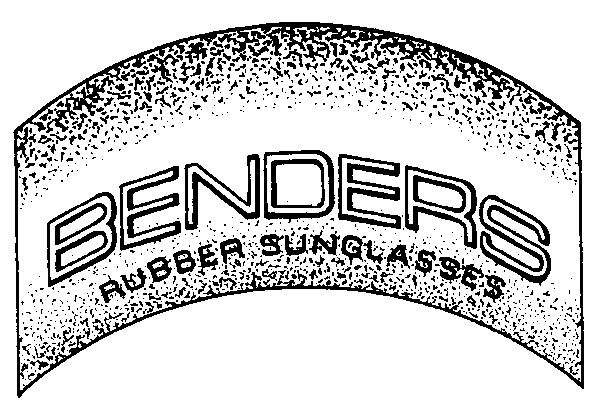  BENDERS RUBBER SUNGLASSES