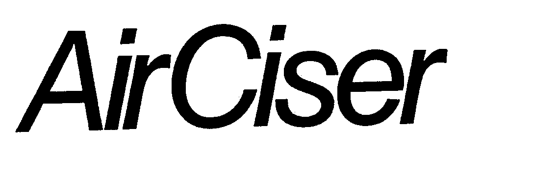Trademark Logo AIR CISER