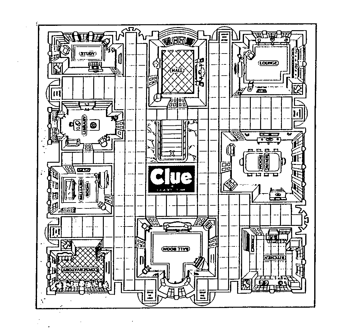 CLUE THE CLASSIC DETECTIVE GAME