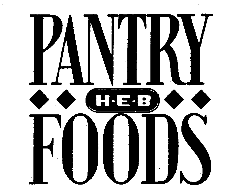 Trademark Logo PANTRY H-E-B FOODS
