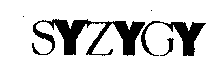Trademark Logo SYZYGY