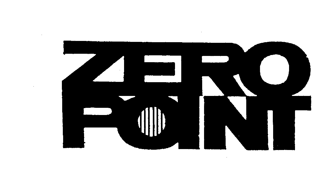 Trademark Logo ZERO POINT