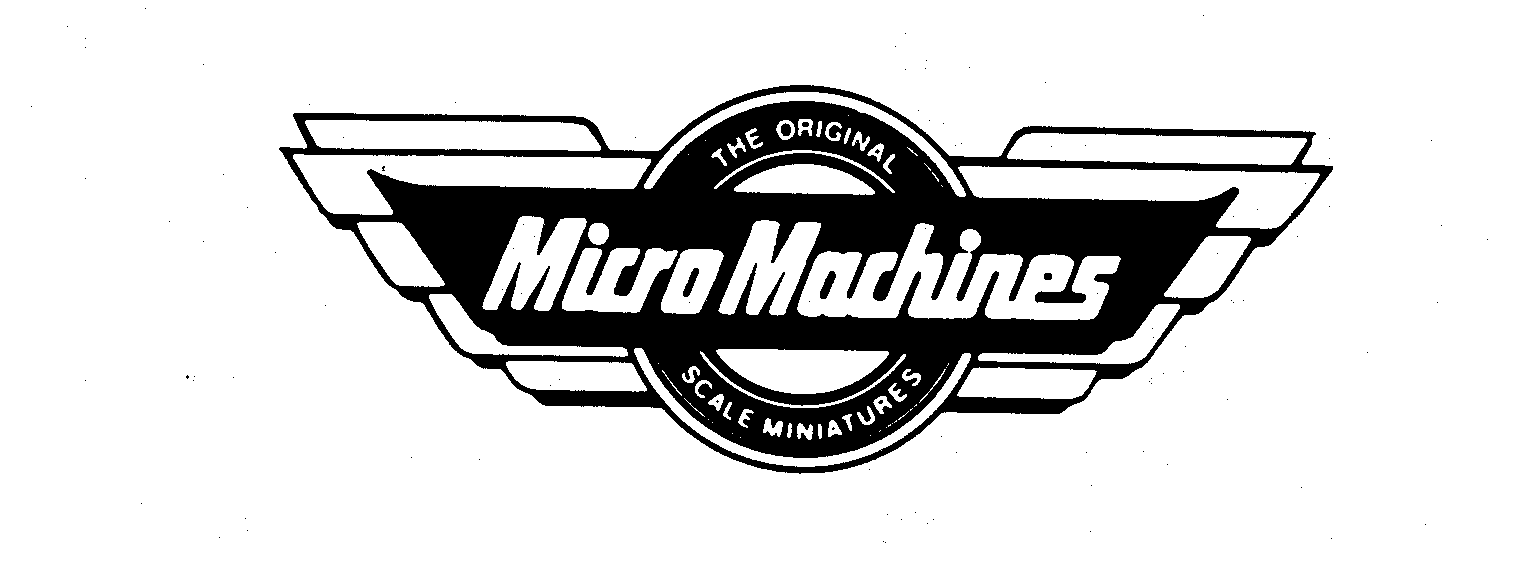 Trademark Logo MICRO MACHINES THE ORIGINAL SCALE MINIATURES