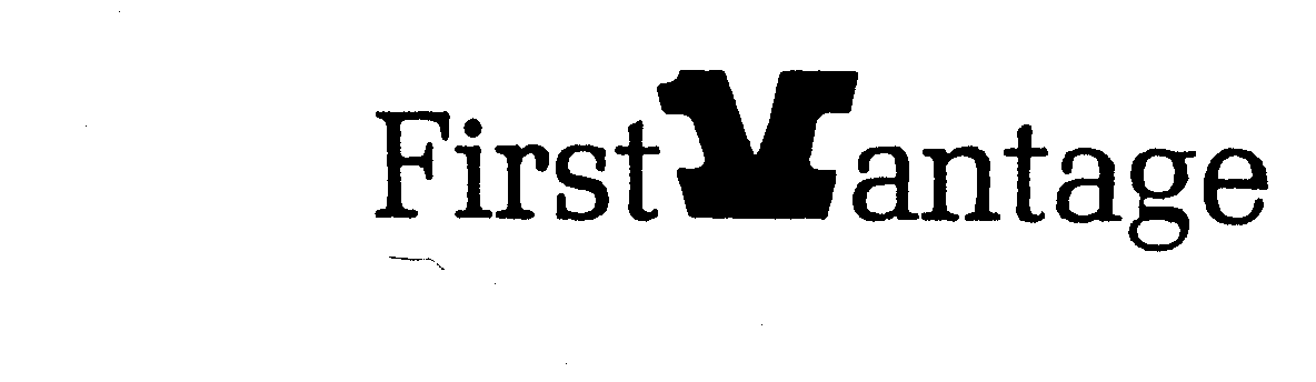 Trademark Logo FIRSTVANTAGE