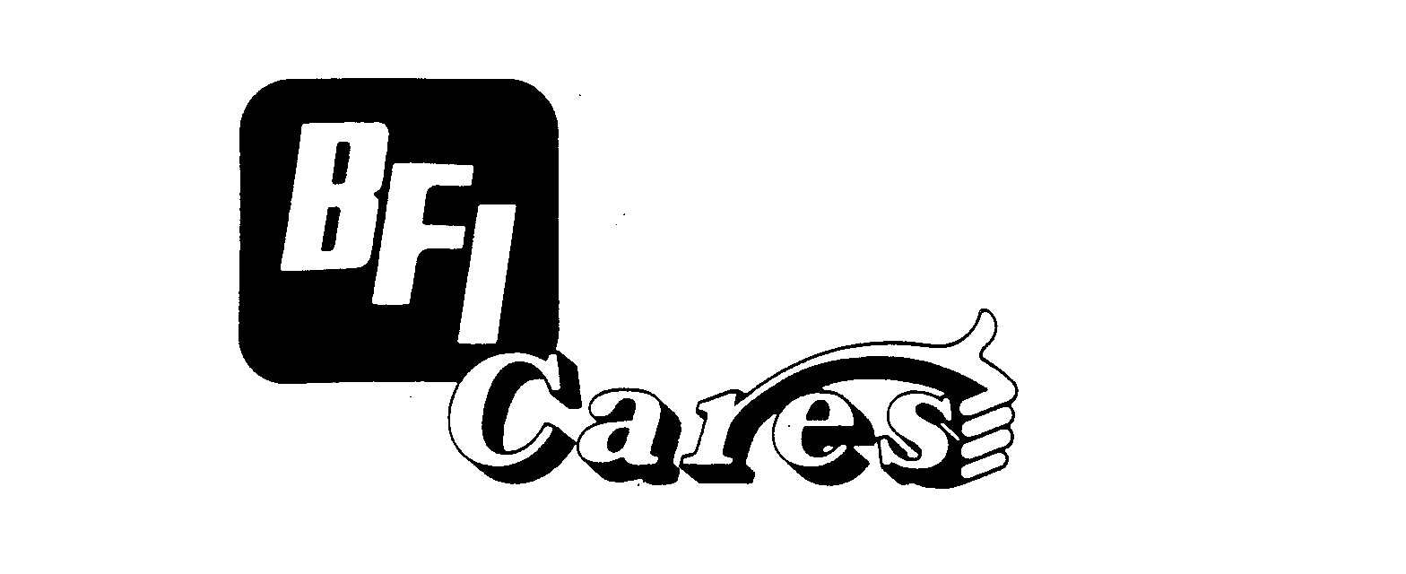 Trademark Logo BFI CARES