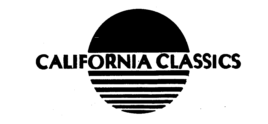Trademark Logo CALIFORNIA CLASSICS