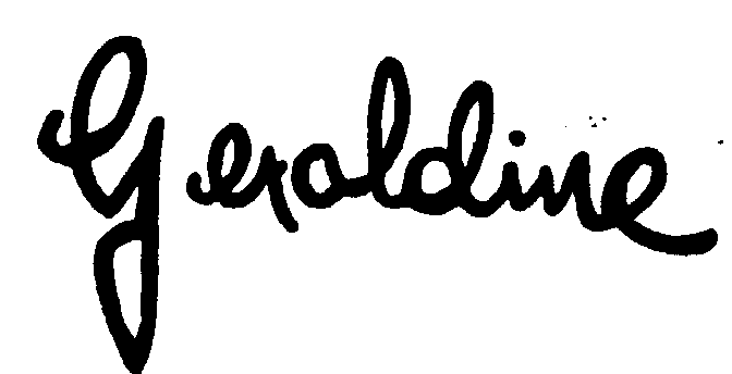 Trademark Logo GERALDINE