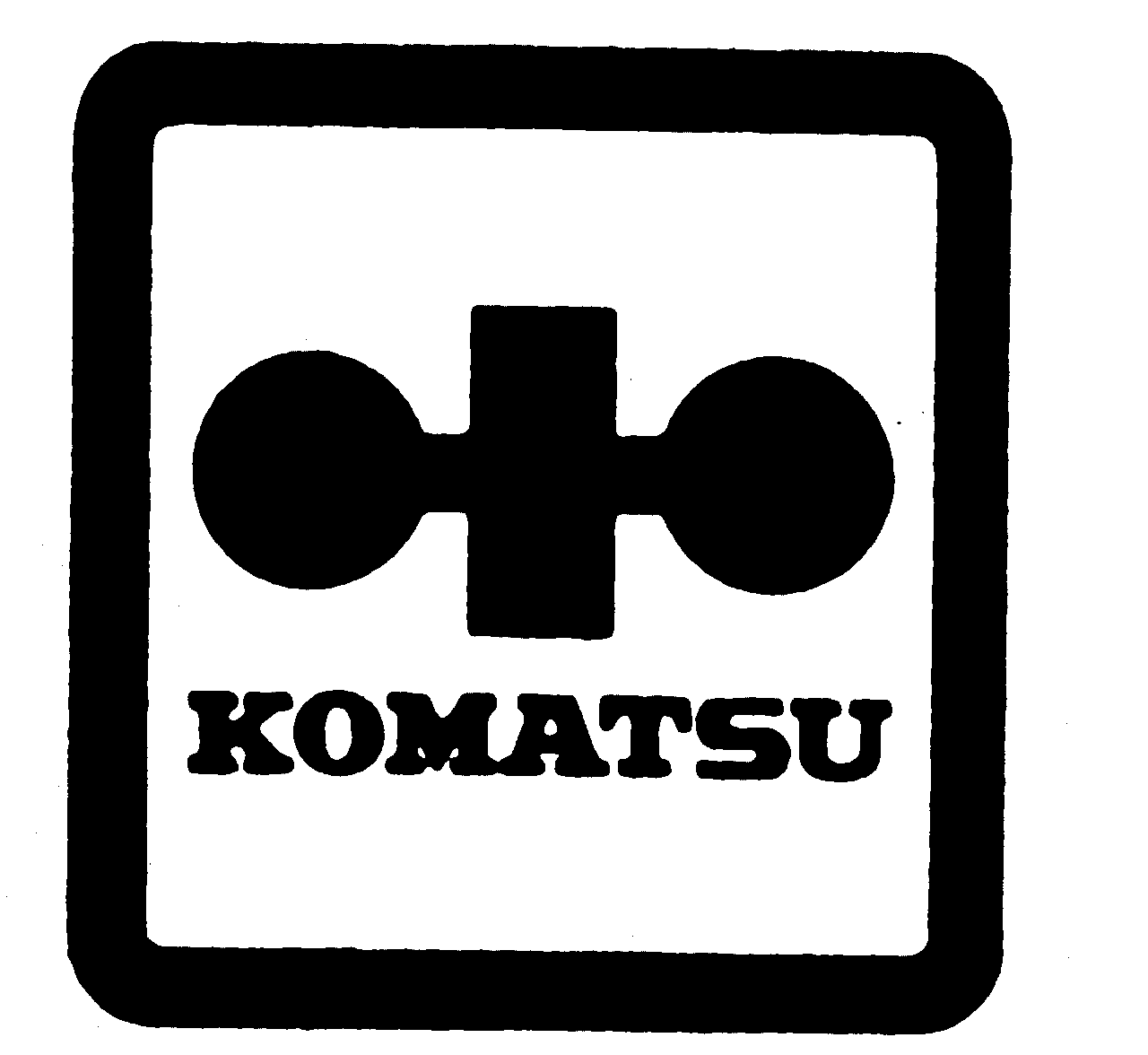 Trademark Logo KOMATSU