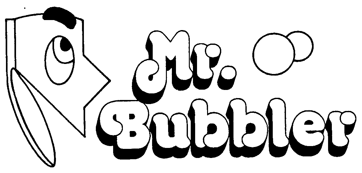 Trademark Logo MR. BUBBLER