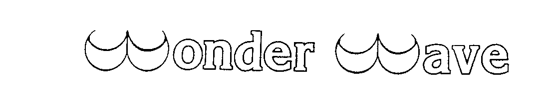 Trademark Logo WONDER WAVE