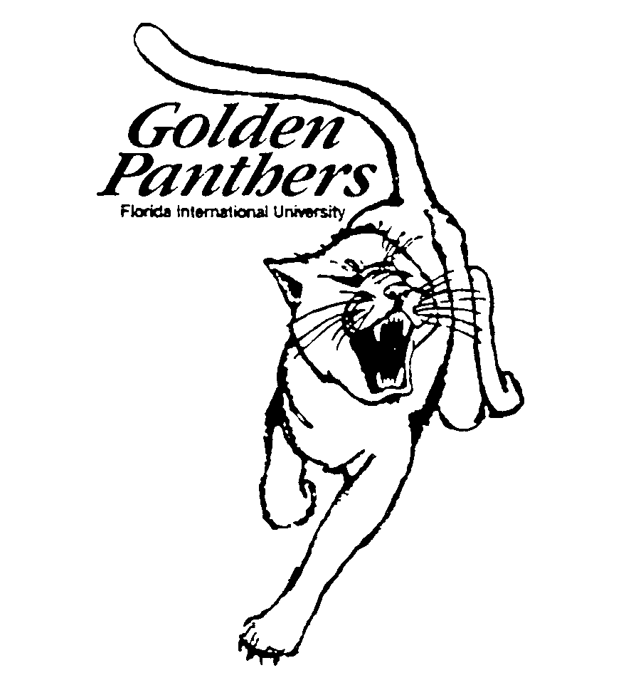 Trademark Logo GOLDEN PANTHERS FLORIDA INTERNATIONAL UNIVERSITY