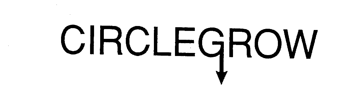 Trademark Logo CIRCLEGROW