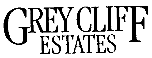 Trademark Logo GREY CLIFF ESTATES