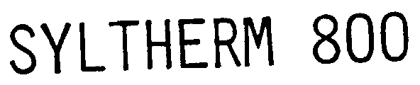 Trademark Logo SYLTHERM 800