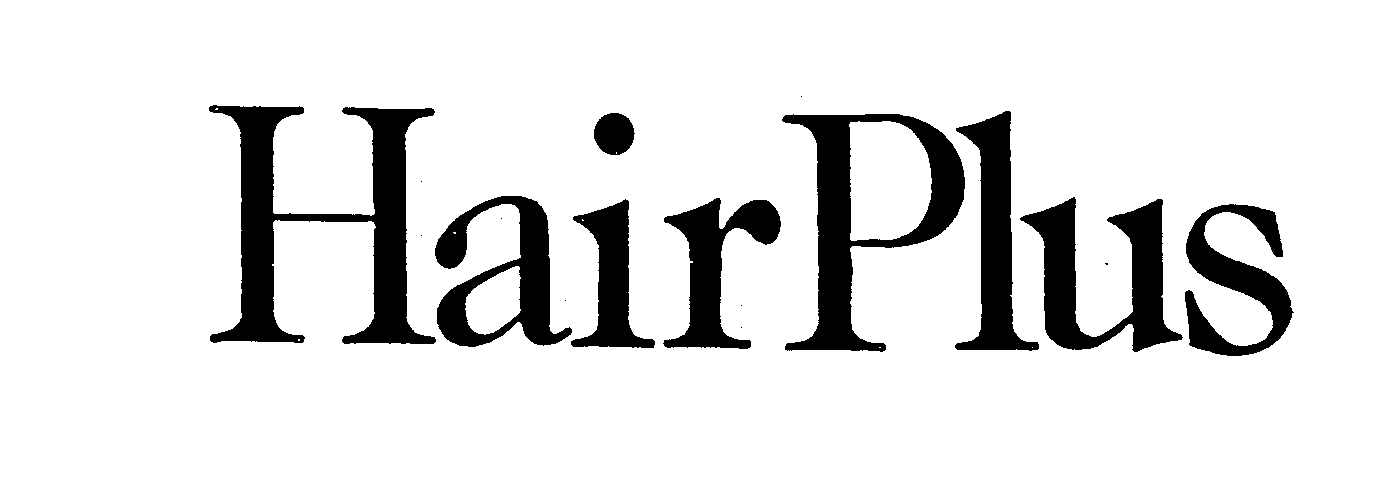 Trademark Logo HAIRPLUS