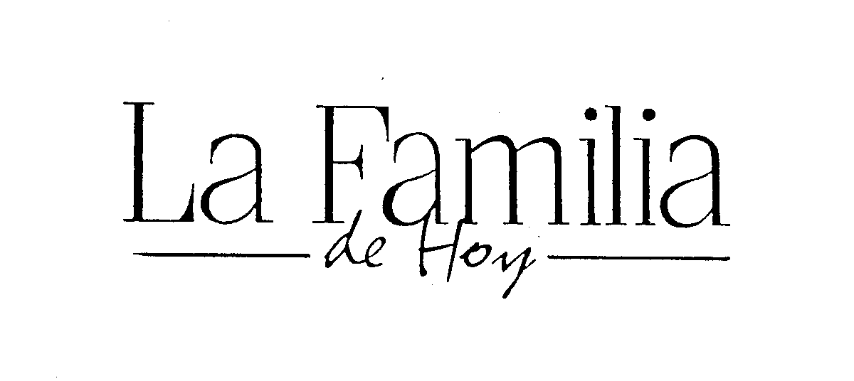  LA FAMILIA DE HOY