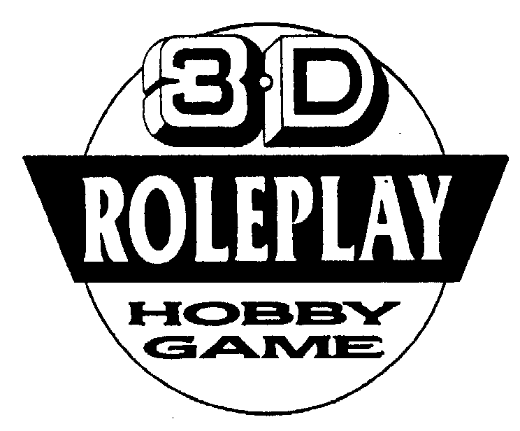 Trademark Logo 3-D ROLEPLAY HOBBY GAME