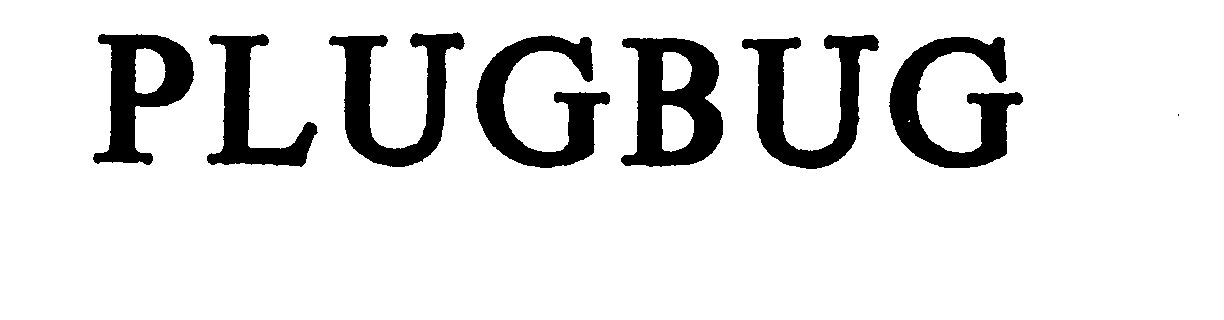 Trademark Logo PLUGBUG