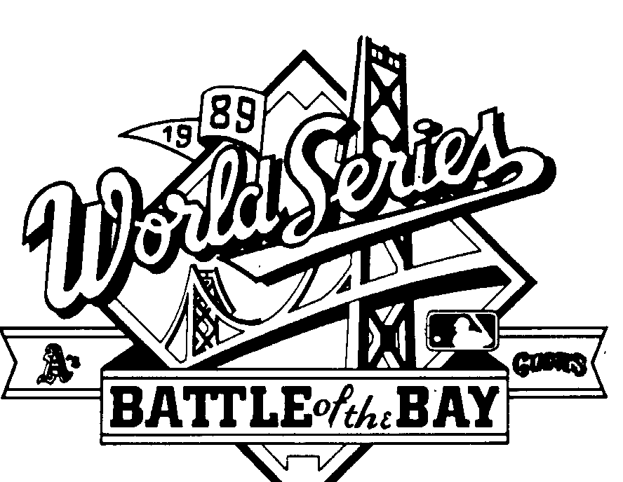  WORLD SERIES BATTLE OF THE BAY 1989 A'S