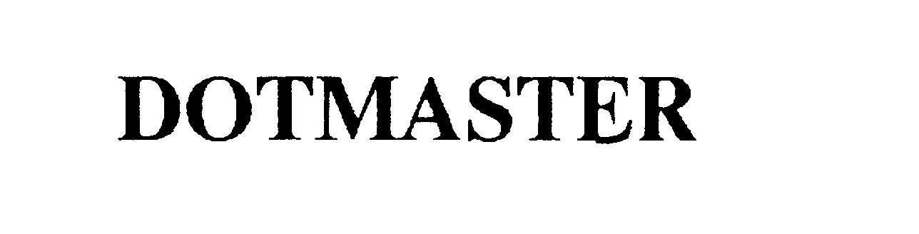 Trademark Logo DOTMASTER