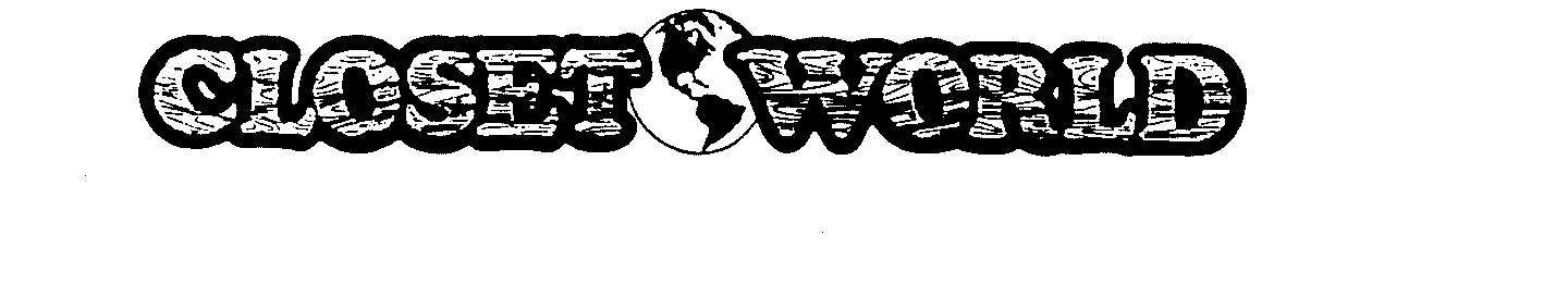 Trademark Logo CLOSET WORLD