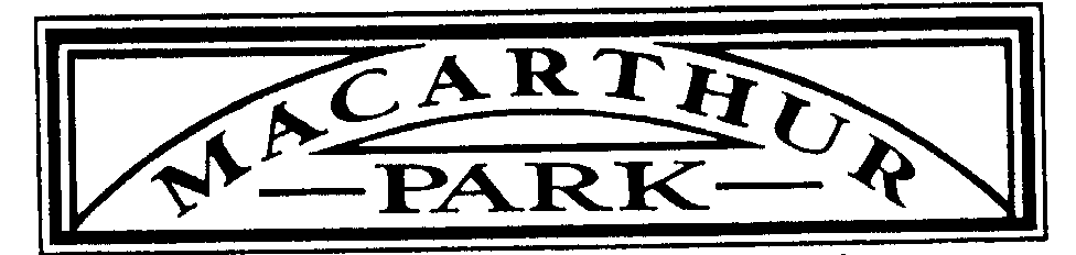 Trademark Logo MACARTHUR PARK
