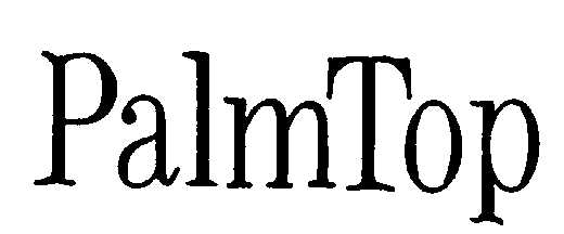 Trademark Logo PALMTOP