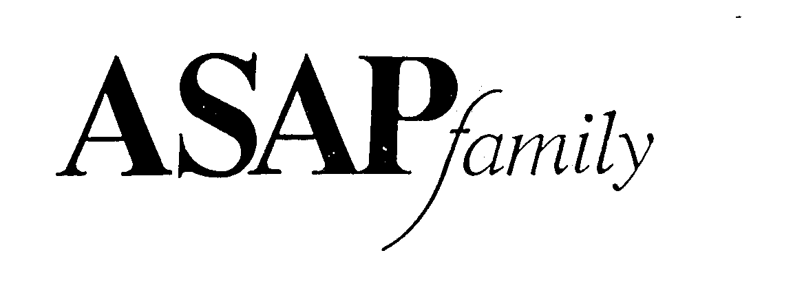 Trademark Logo ASAP FAMILY