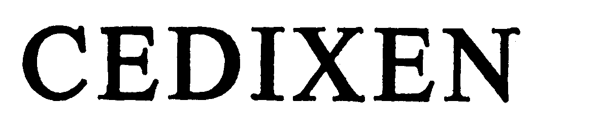 Trademark Logo CEDIXEN