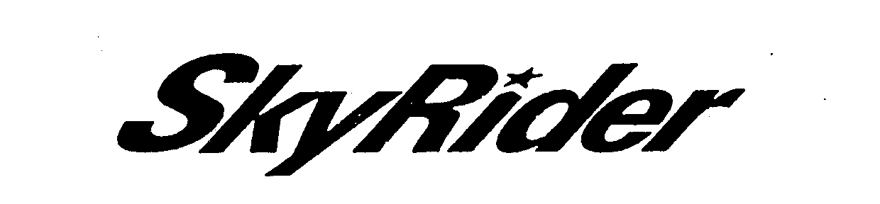Trademark Logo SKYRIDER