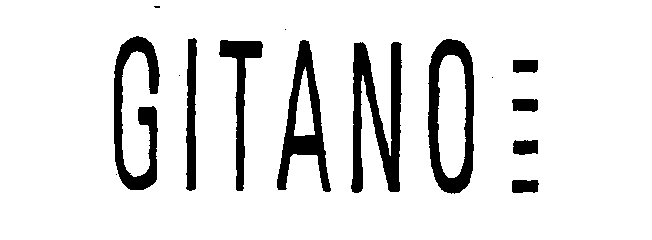 Trademark Logo GITANO