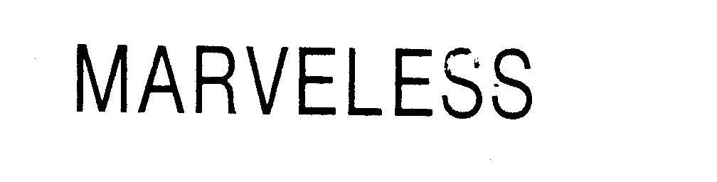 Trademark Logo MARVELESS
