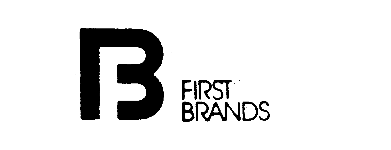 Trademark Logo FB FIRST BRANDS