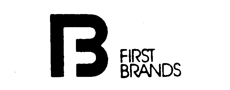 Trademark Logo FB FIRST BRANDS