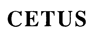 Trademark Logo CETUS