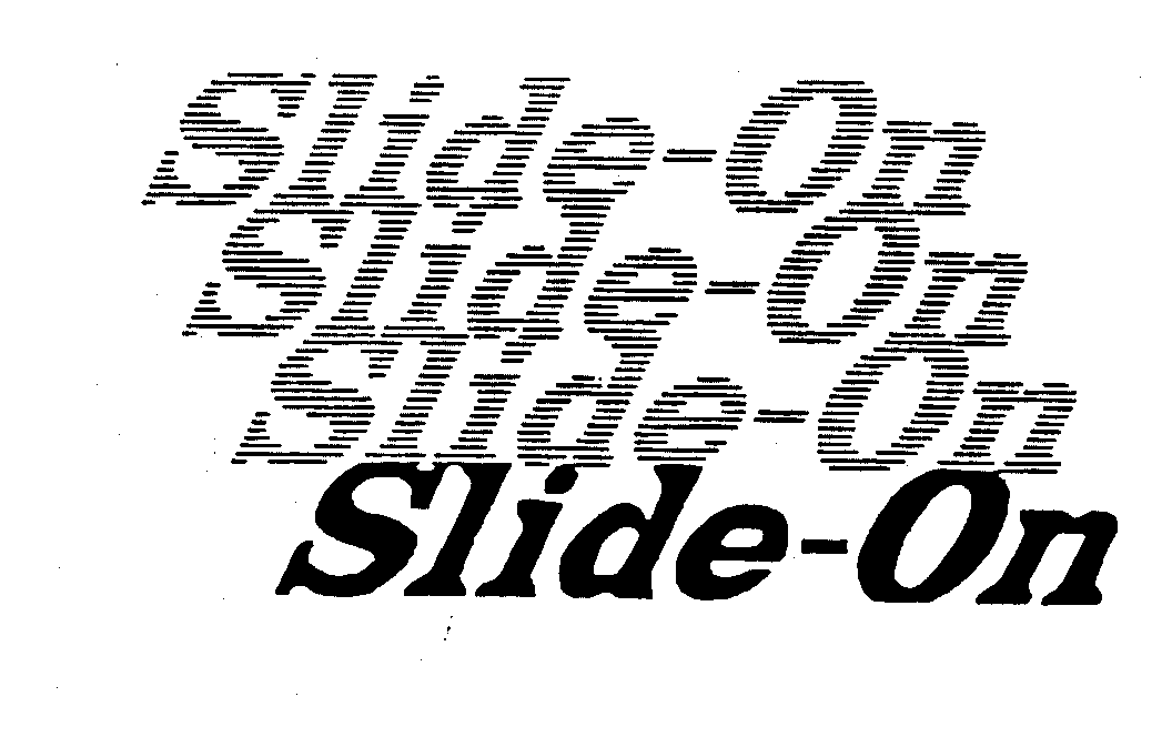 Trademark Logo SLIDE-ON