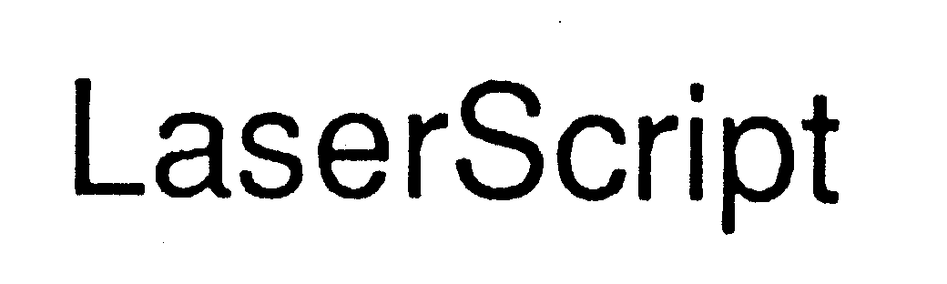 Trademark Logo LASERSCRIPT