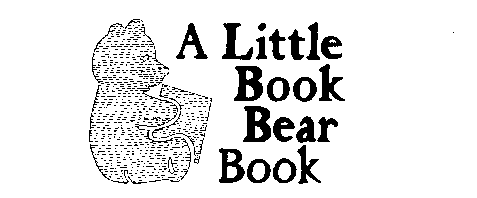 Trademark Logo A LITTLE BOOK BEAR BOOK