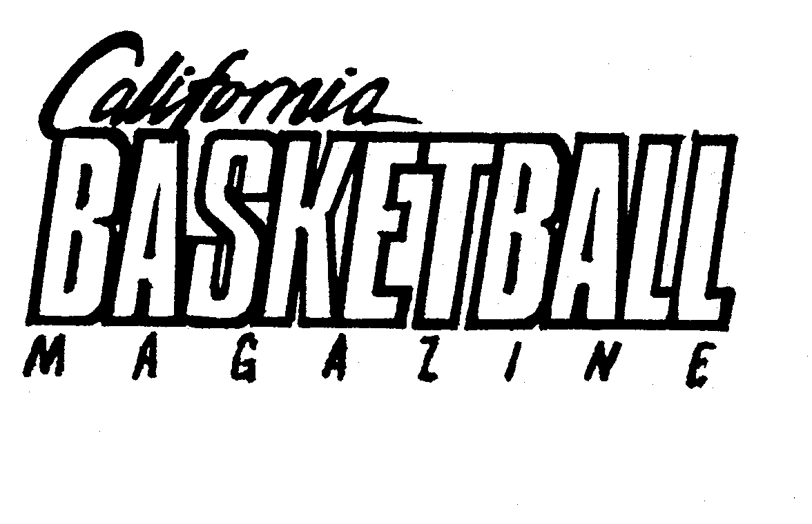 Trademark Logo CALIFORNIA BASKETBALL MAGAZINE