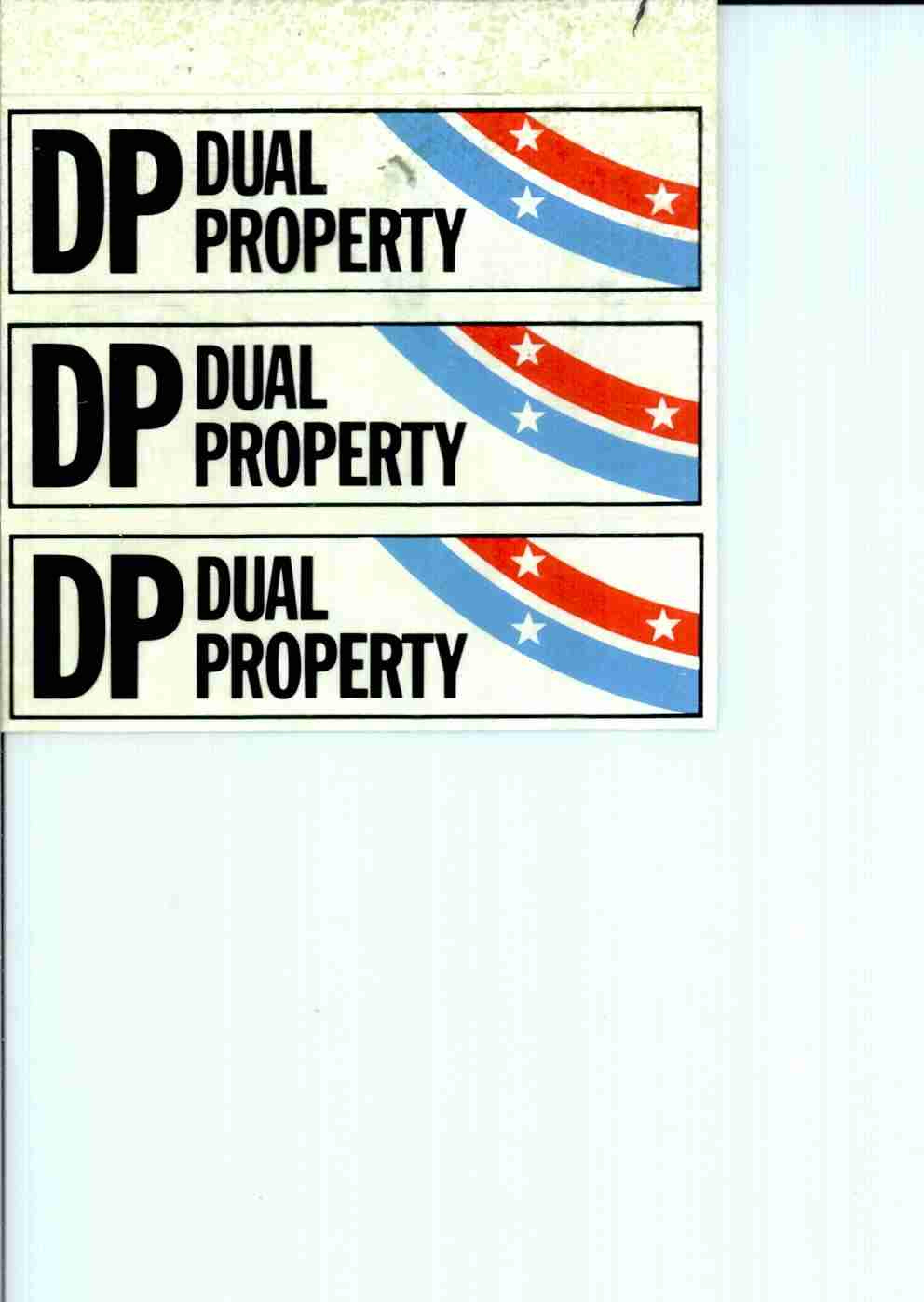 Trademark Logo DUAL PROPERTY