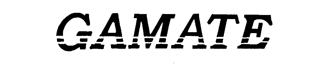 Trademark Logo GAMATE