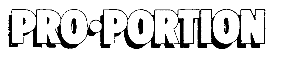 Trademark Logo PRO-PORTION