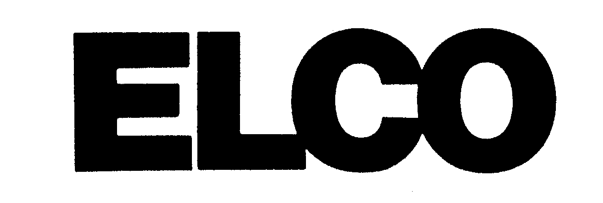 Trademark Logo ELCO
