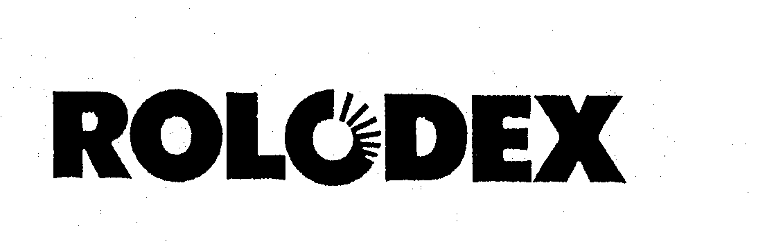 Trademark Logo ROLODEX