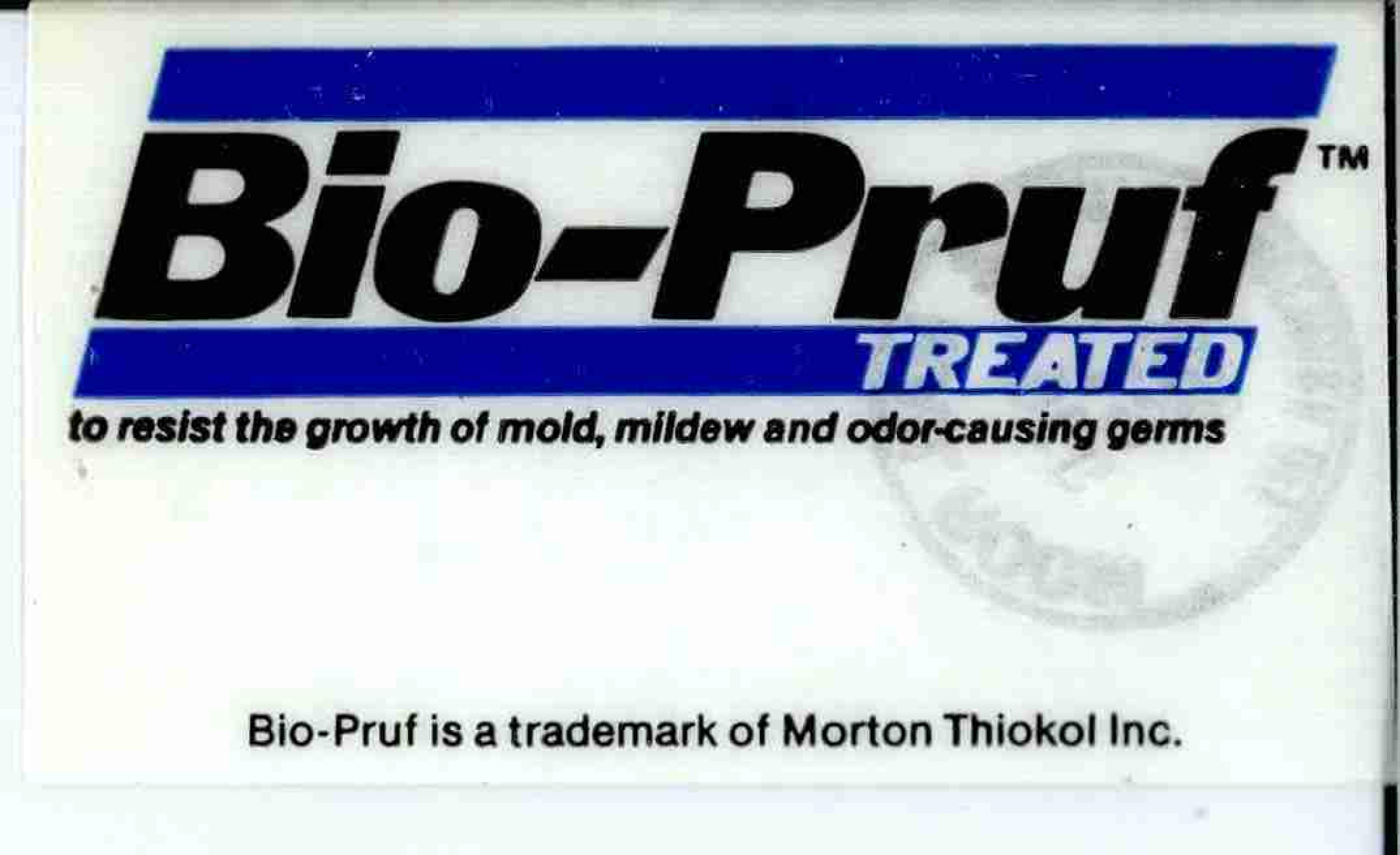  BIO-PRUF TREATED