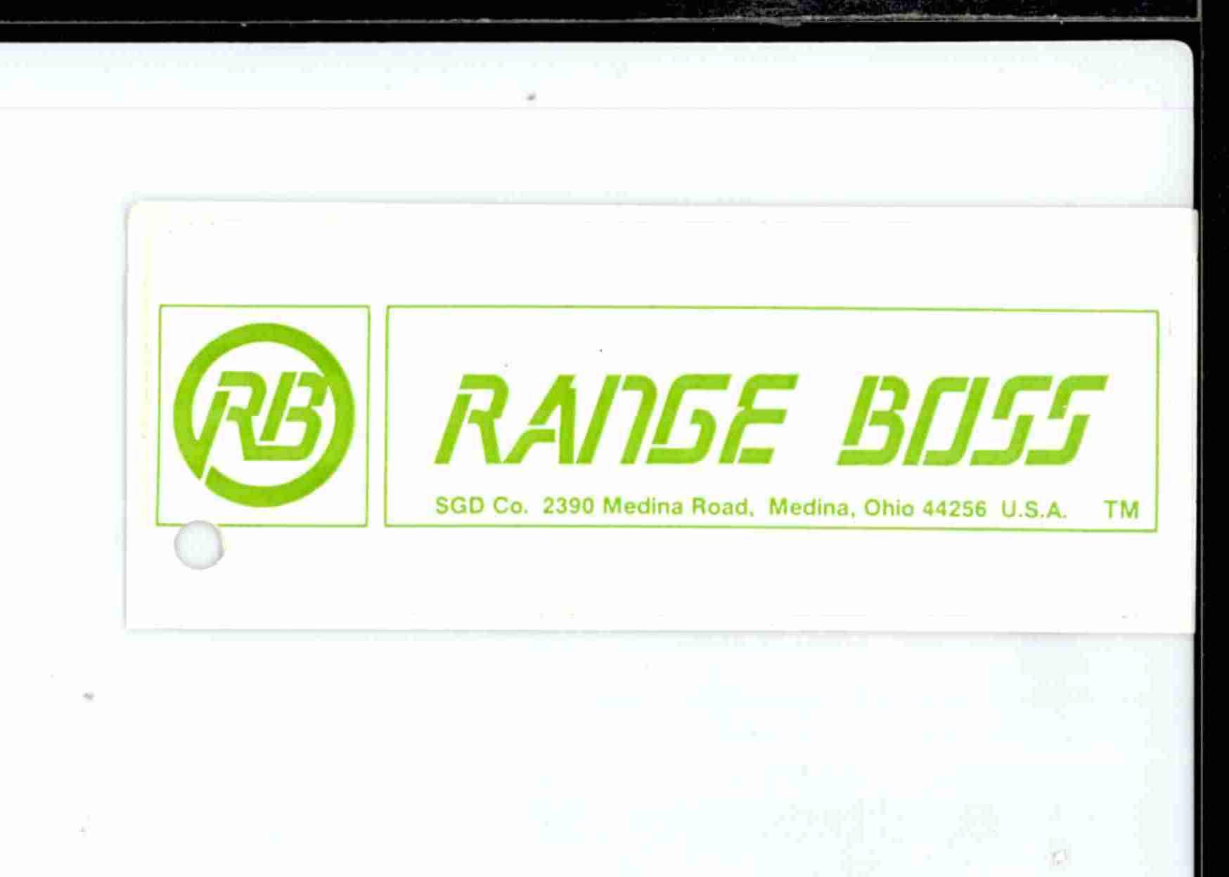 RANGE BOSS