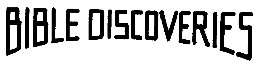 Trademark Logo BIBLE DISCOVERIES