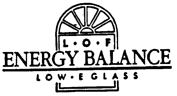Trademark Logo L.O.F. ENERGY BALANCE LOW.EGLASS
